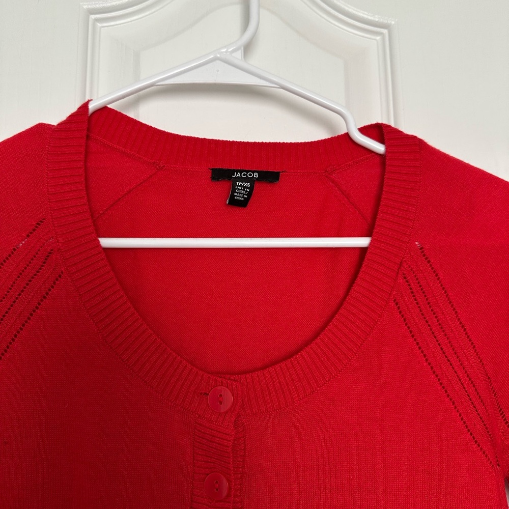 Jacob Red Women's Cardigan in size XS I've
